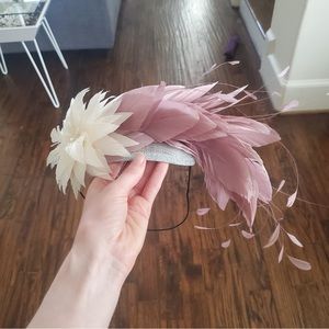 Pink feather fascination perfect for Kentucky Derby by Finchy Baby